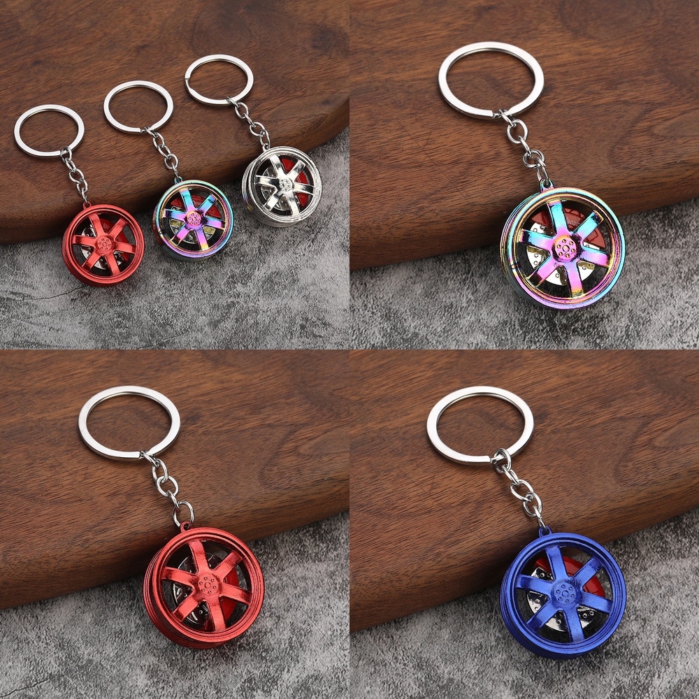 Women Fashion Hub - Metal Brake Caliper Keychain for Car