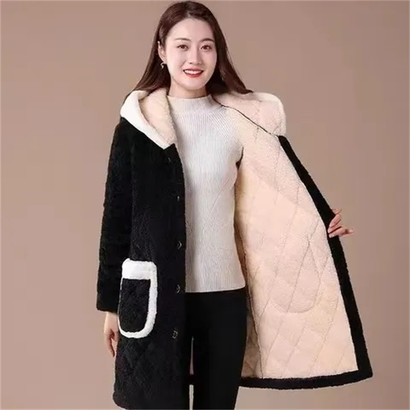 Women'S Fashion Pajamas - 2023 Winter New Simple Commuting Loose