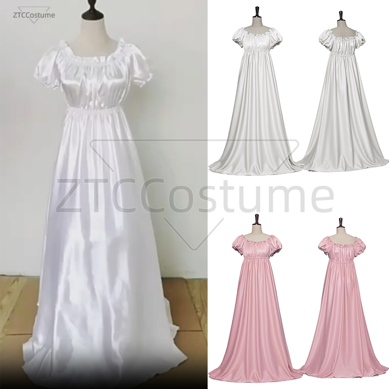 Off Shoulder Top - Womens Medieval Floor Length Cosplay Dress