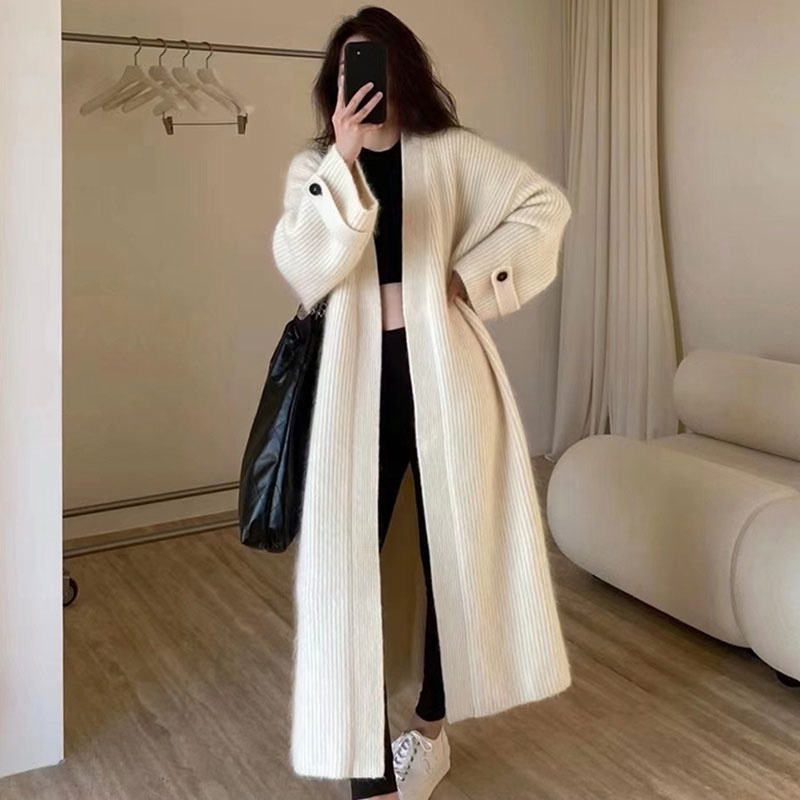 Women Fashion Over 50 - Women's Winter Fashion V-Neck Soft Skin-Friendly