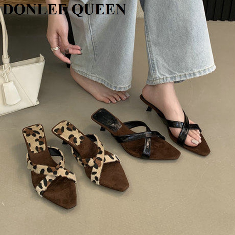 Women Queen Fashion - 2026 Fashion Leopard Print Cross Strap