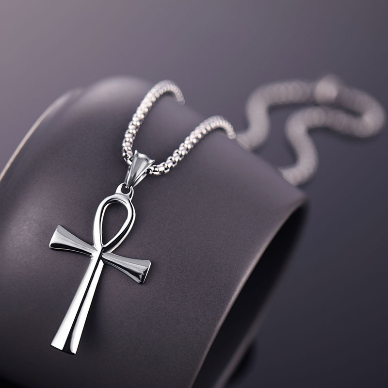Stainless Steel Egyptian Ankh  - Women Fashion Egypt ulasan dan harga