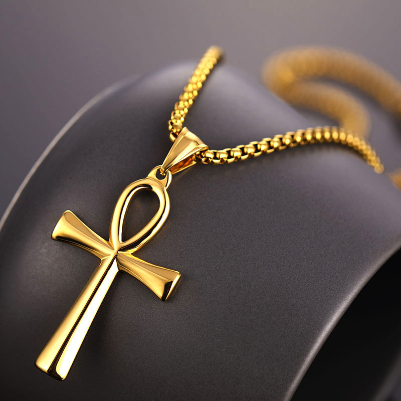 Stainless Steel Egyptian Ankh  - Women Fashion Egypt ulasan dan harga