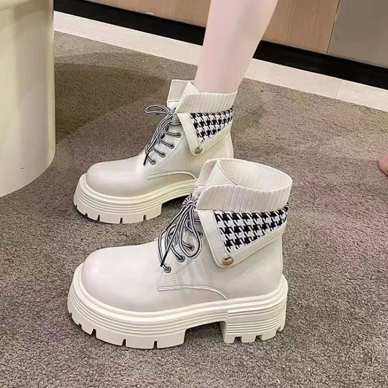 Round Toe Chunky Woman Short S - Women'S Fashion Trends Autumn 2025 ulasan dan harga
