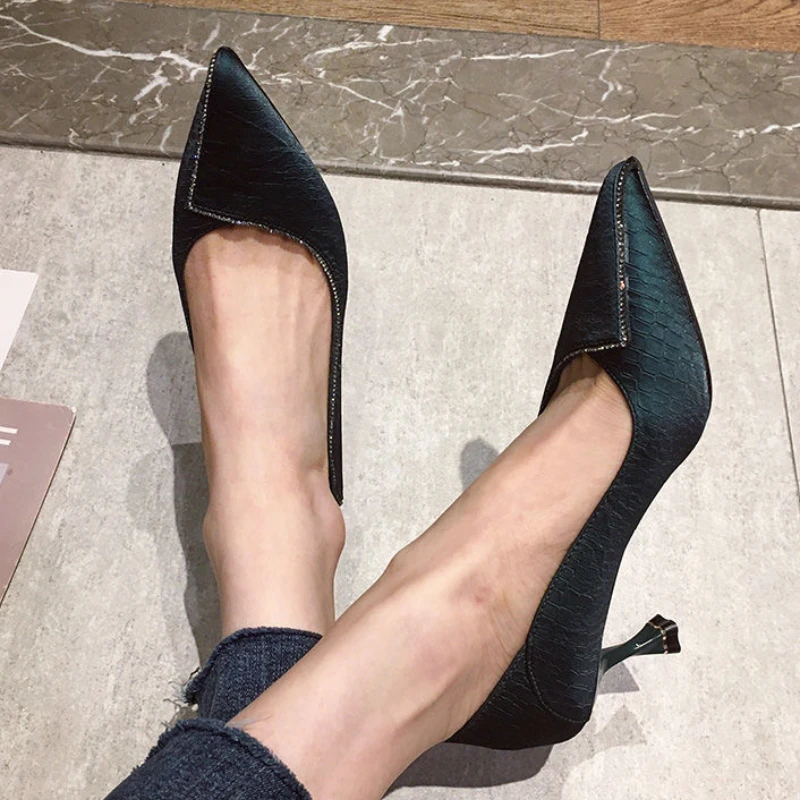 Woman Pumps Sexy Leather Casua - Women'S Fashion Quick Delivery ulasan dan harga