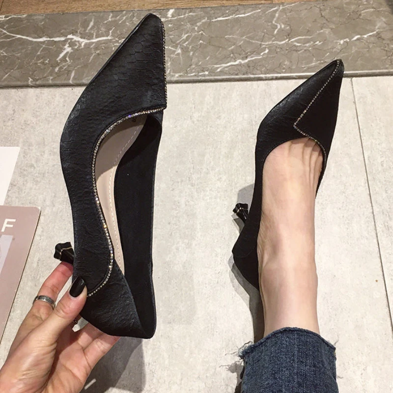 Woman Pumps Sexy Leather Casua - Women'S Fashion Quick Delivery ulasan dan harga