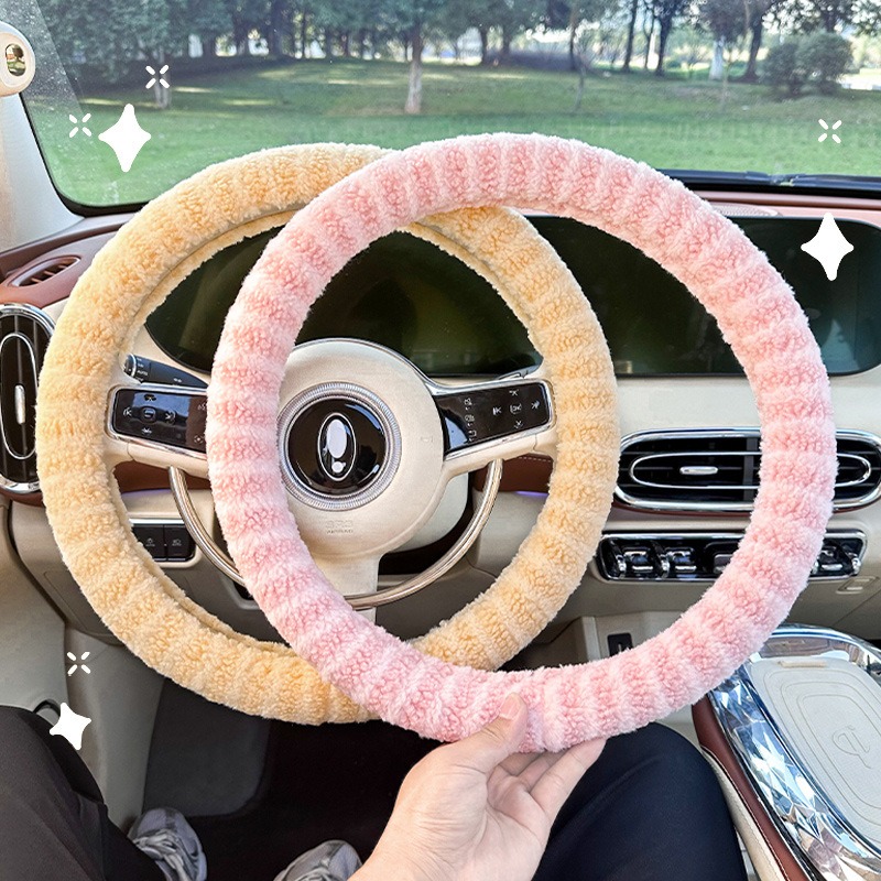 38CM Winter Car Steering Wheel - Women Fashion Hub ulasan dan harga
