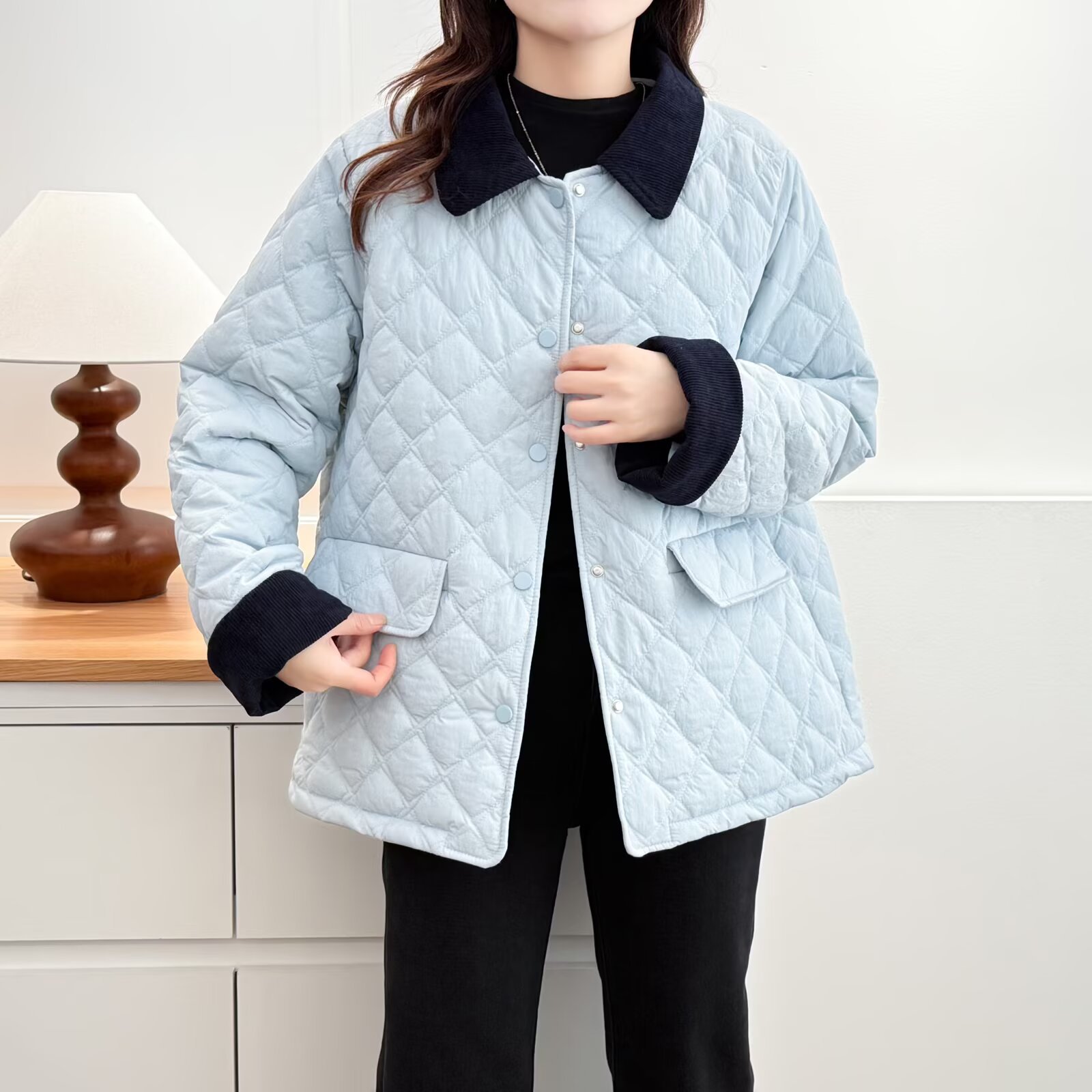 XXXXL Fashion Plus Size Women' - Women'S Fashion Parka ulasan dan harga