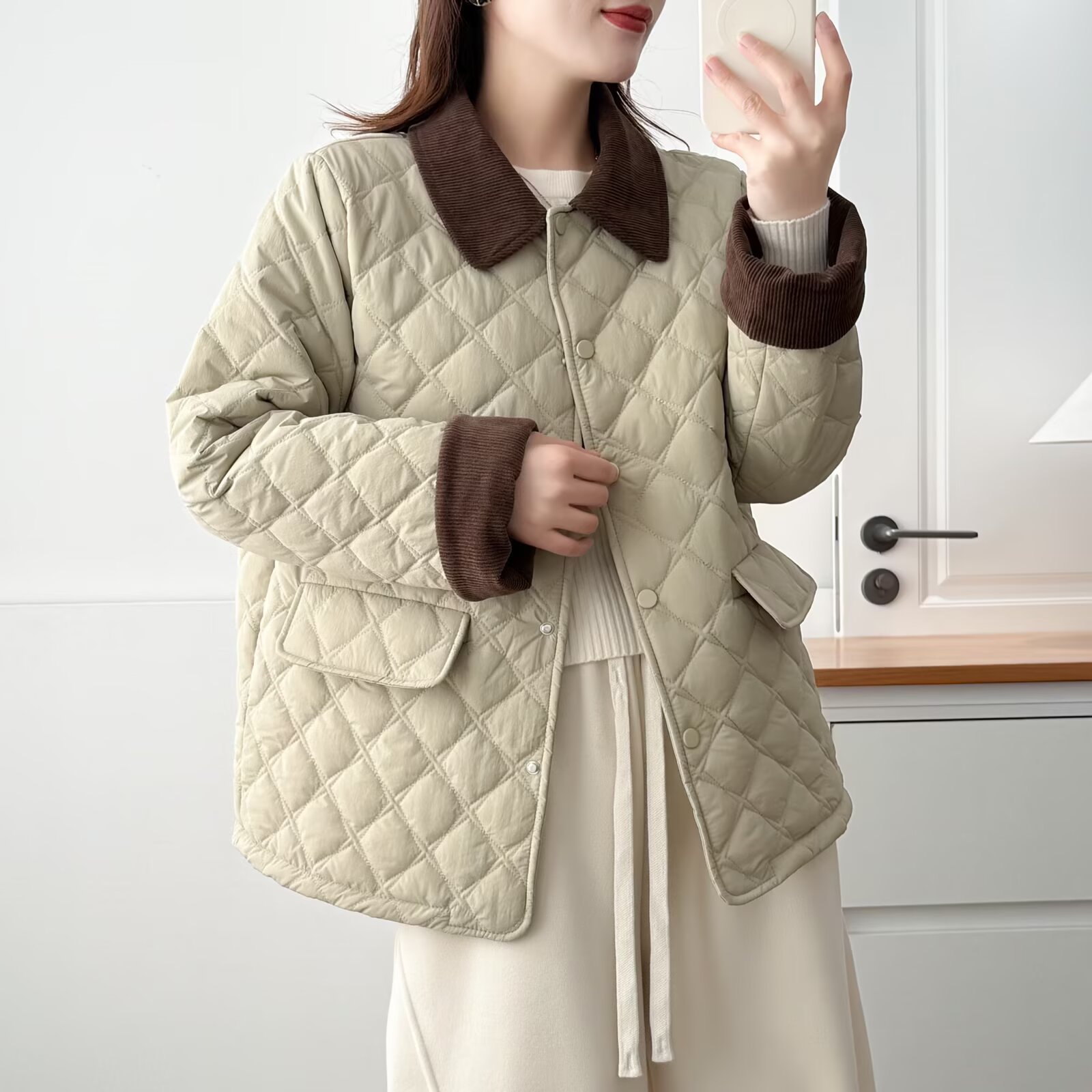 XXXXL Fashion Plus Size Women' - Women'S Fashion Parka ulasan dan harga