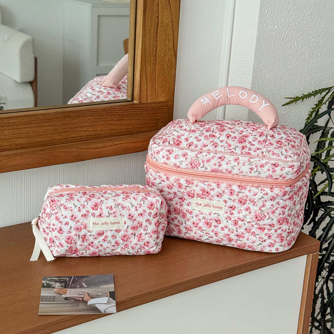Fashion Pink Flower Women's Cl - Canvas Tote Bag ulasan dan harga