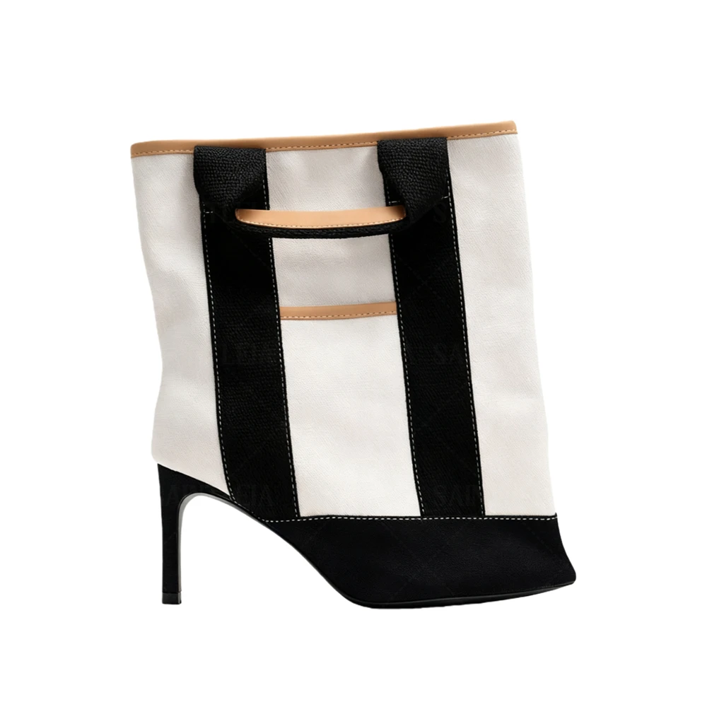 New Women's Color Block Tote B - Canvas Tote Bag ulasan dan harga