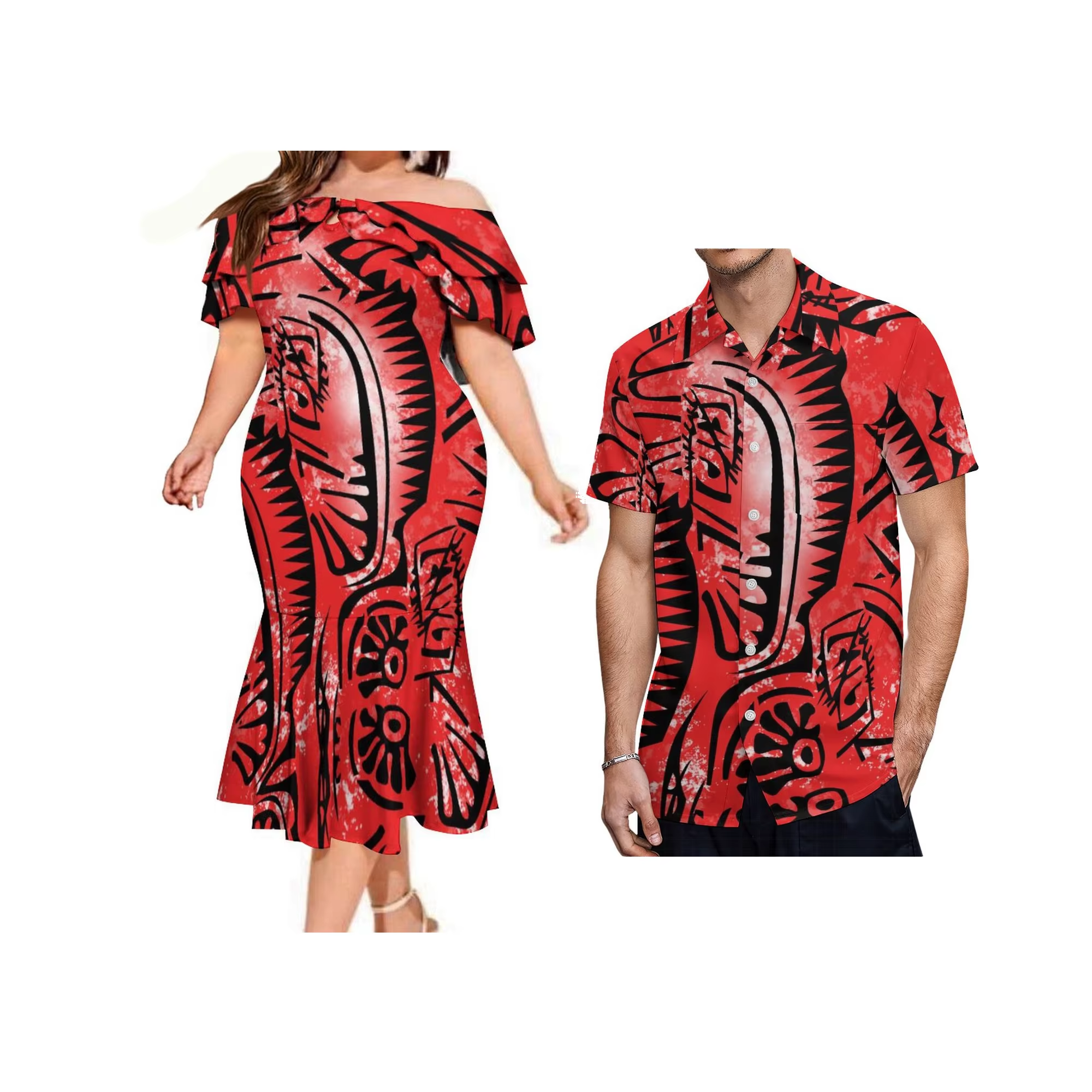 High Quality Custom Polynesian - Off Shoulder Top ulasan dan harga