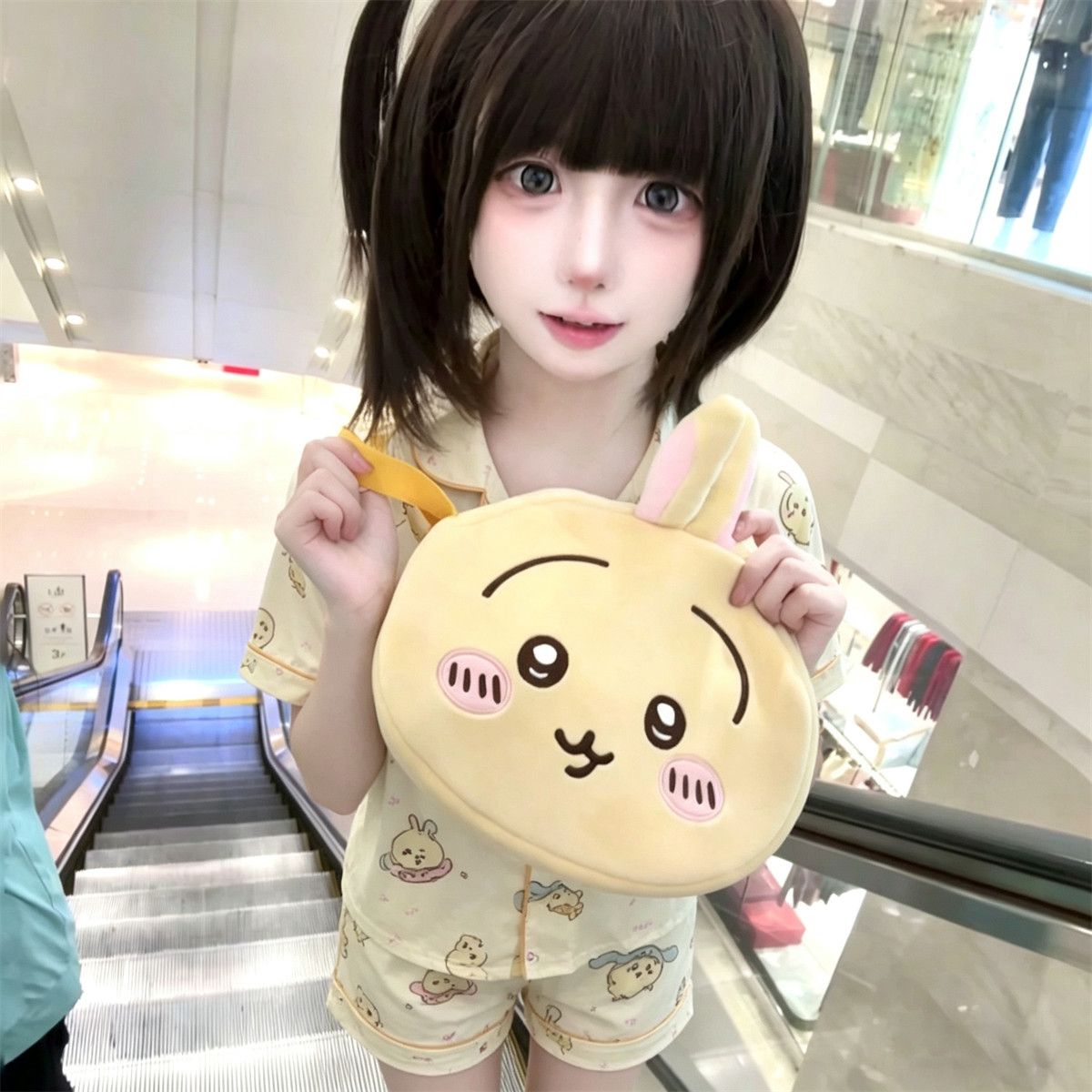 Kawaii Usag Chiikawa Women's S - Women'S Fashion Pajamas ulasan dan harga