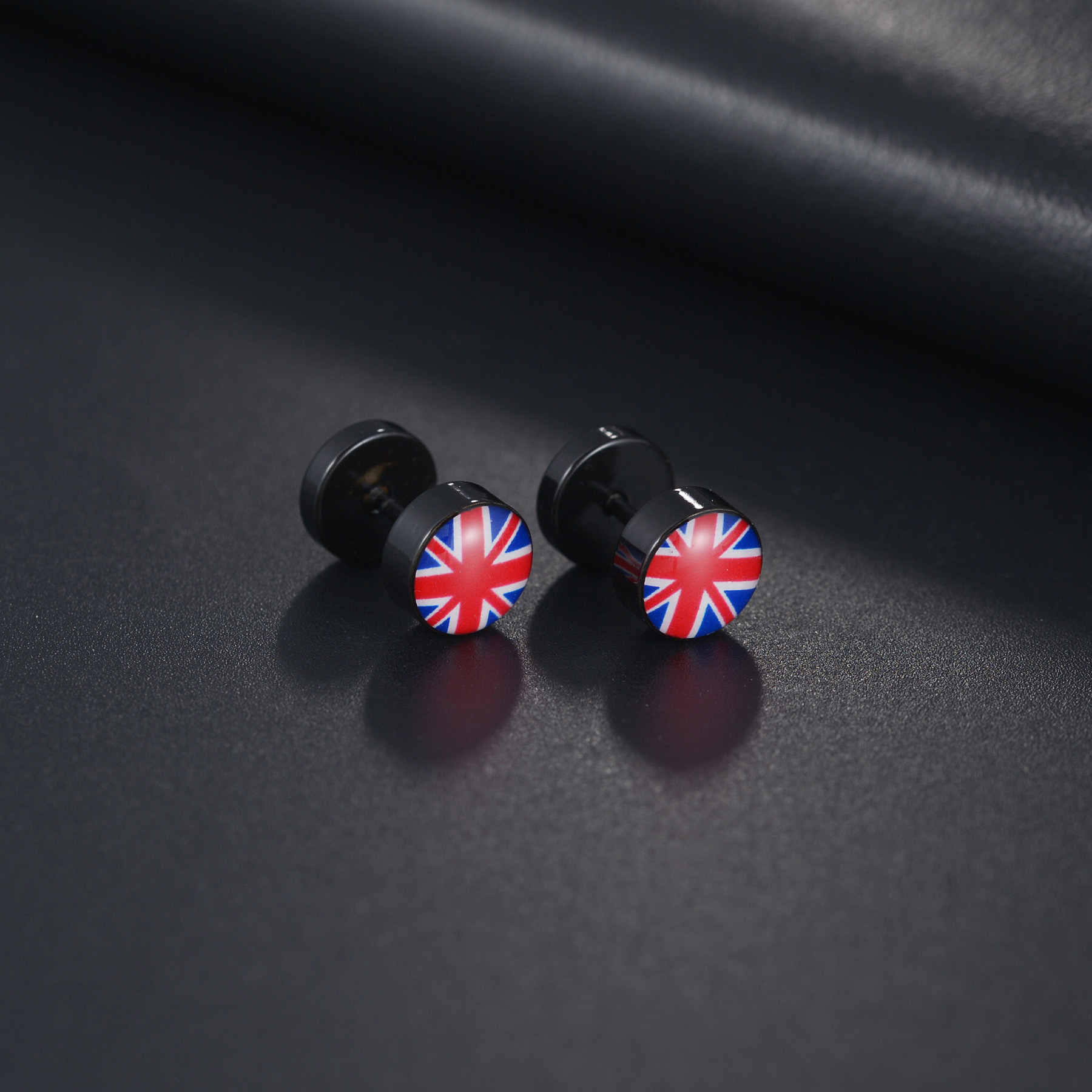 1Pair Punk Black Multiple Styl - Women Fashion Uk ulasan dan harga