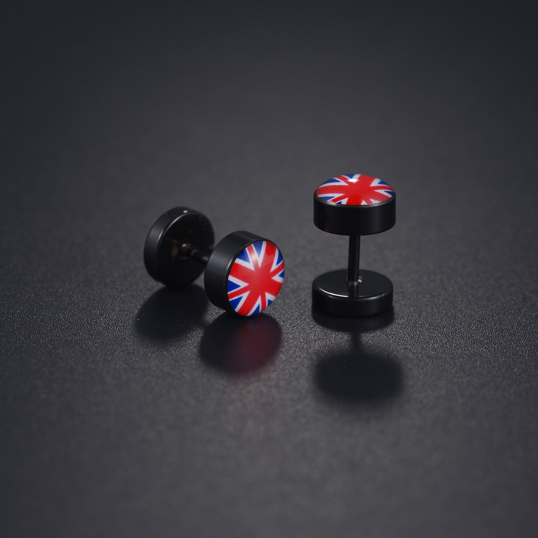 1Pair Punk Black Multiple Styl - Women Fashion Uk ulasan dan harga