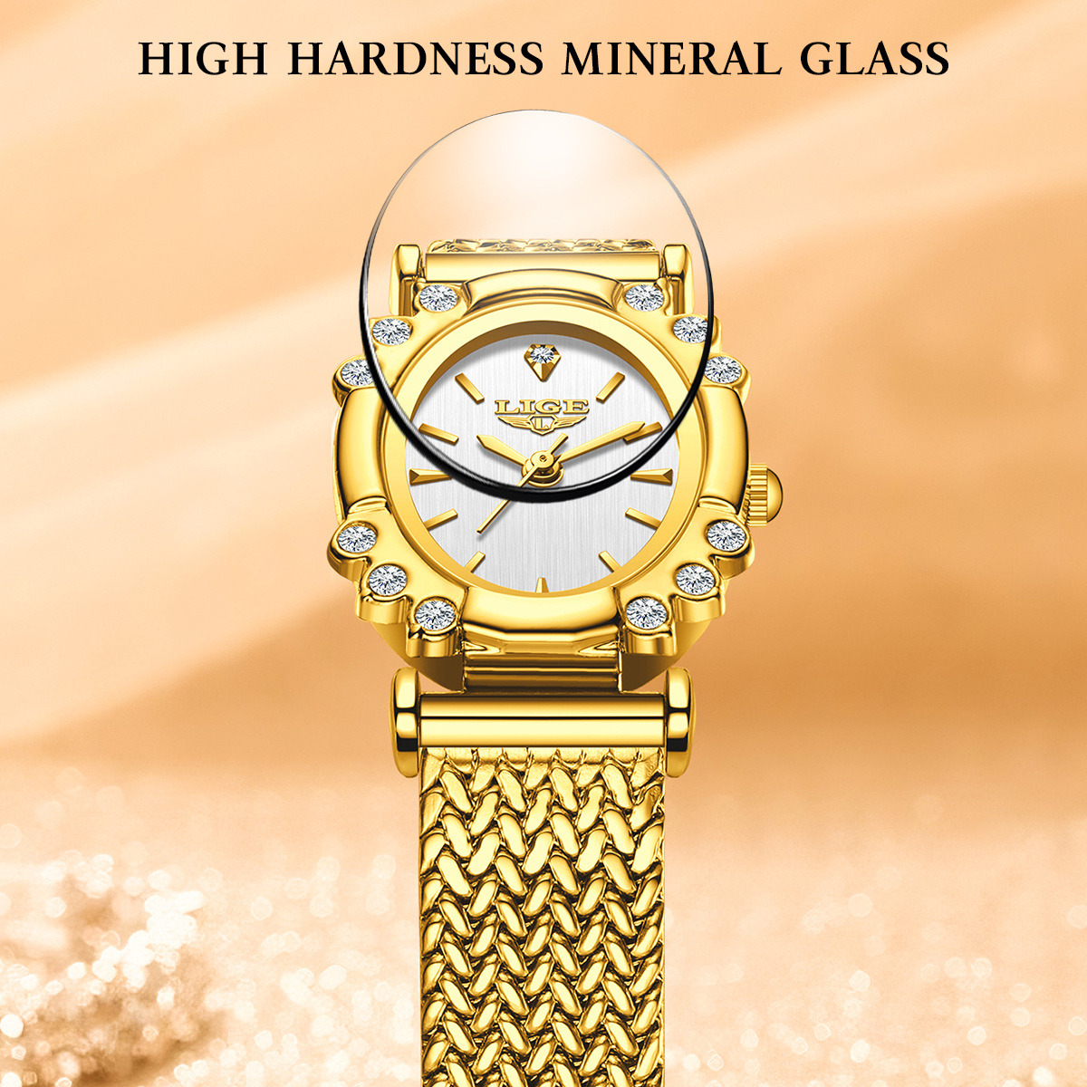 LIGE 2026 Luxury Women Watches - Women Fashion Simple ulasan dan harga
