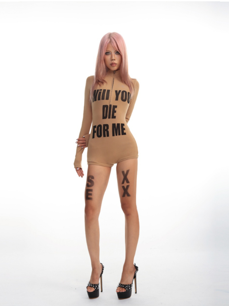 2025 Women's Edgy Punk Bodysui - Women'S Fashion Edgy ulasan dan harga