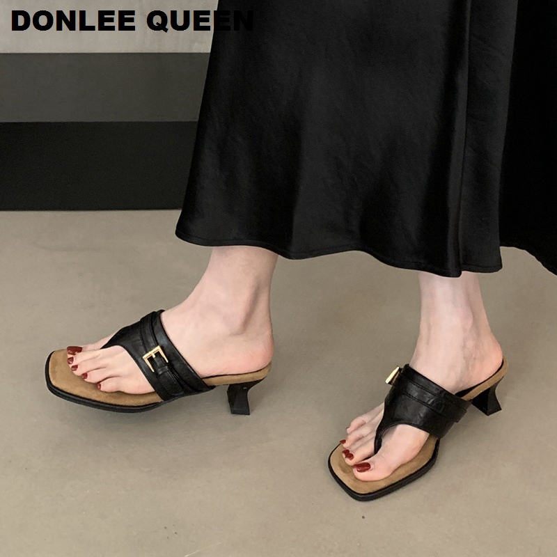 Women Clip Toe Flip Flops Slip - Women Queen Fashion ulasan dan harga