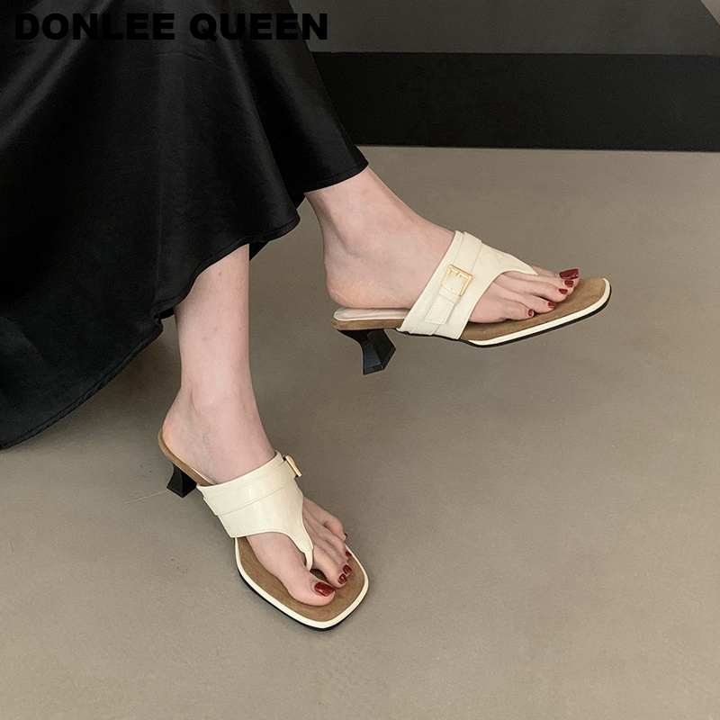 Women Clip Toe Flip Flops Slip - Women Queen Fashion ulasan dan harga