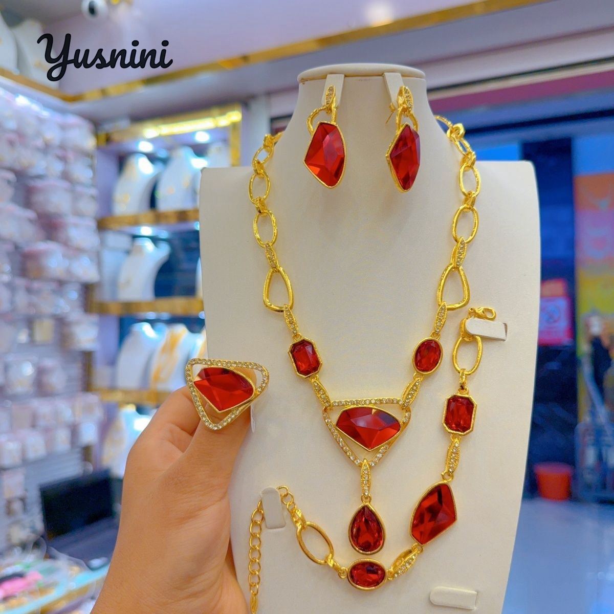 New UK 24K Gold Plated Necklac - Women Fashion Uk ulasan dan harga