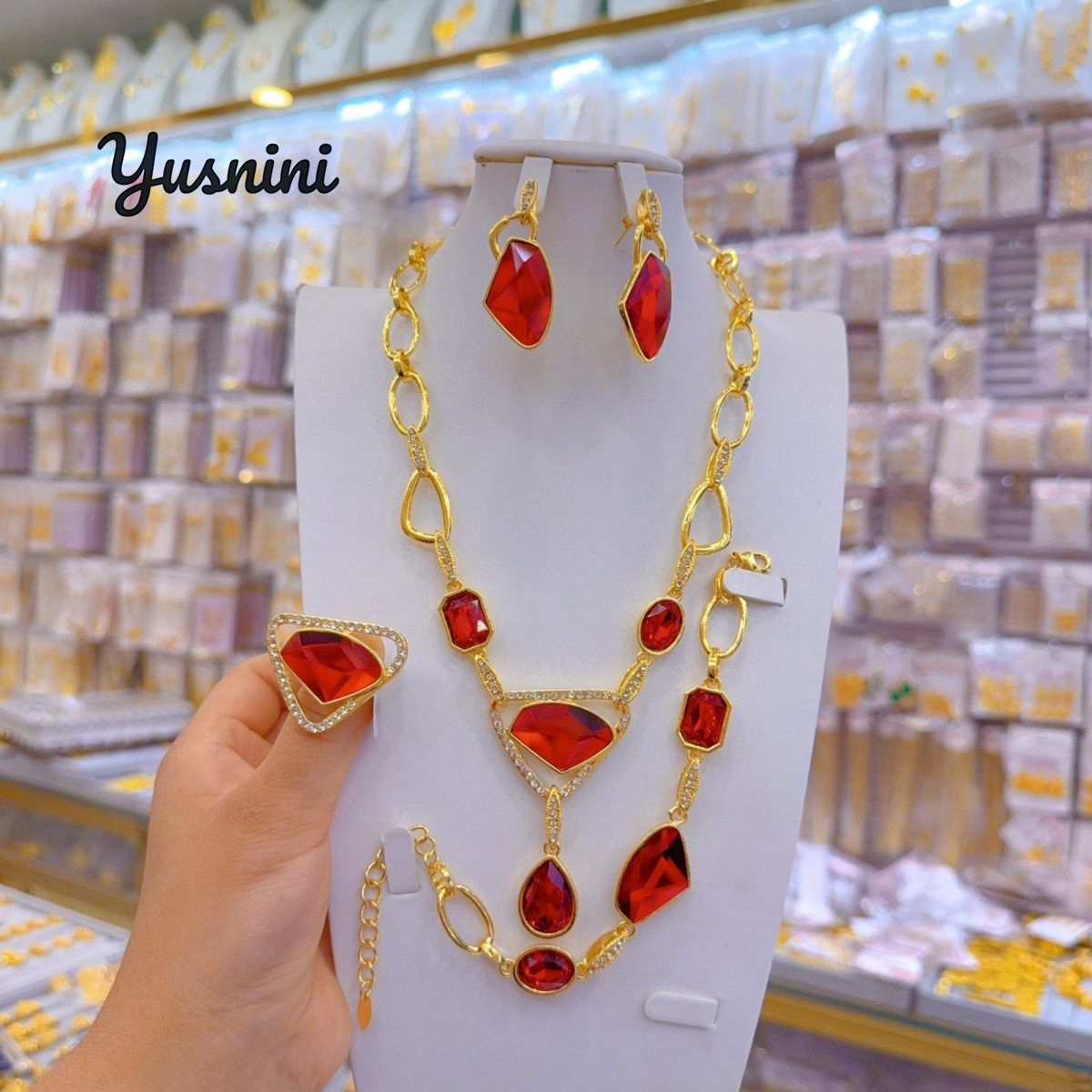 New UK 24K Gold Plated Necklac - Women Fashion Uk ulasan dan harga