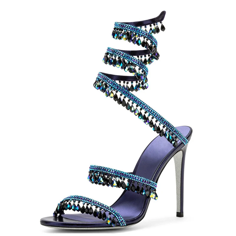 Crystal Pendant Ankle Snake Wr - Women'S Fashion For Summer 2025 ulasan dan harga
