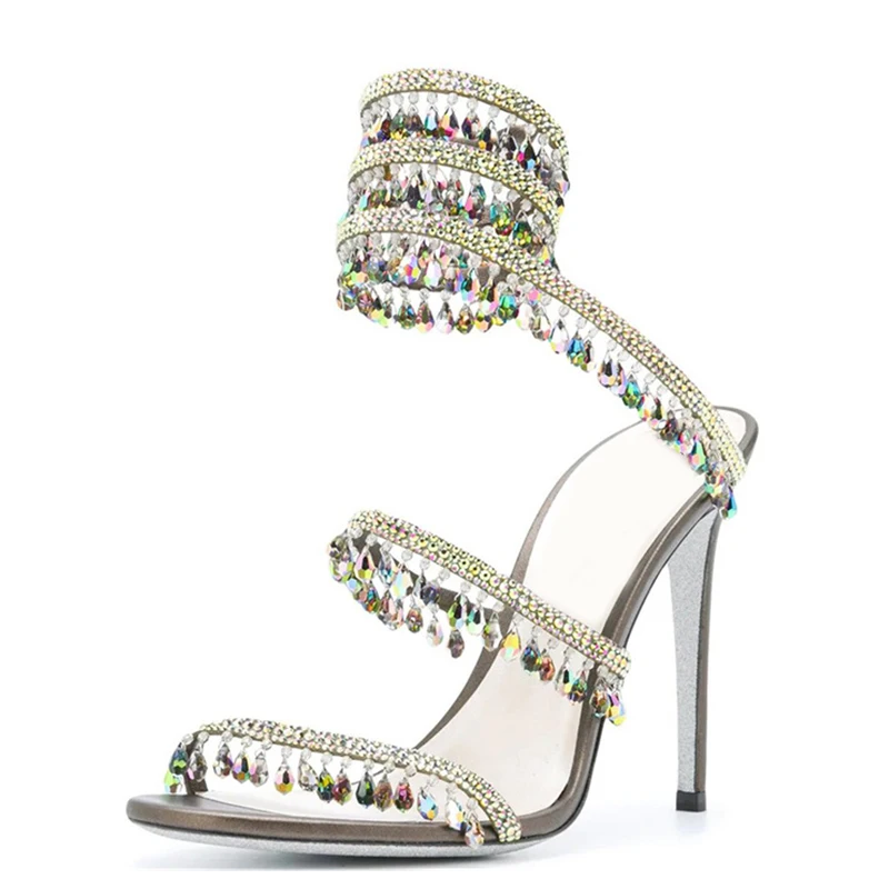 Crystal Pendant Ankle Snake Wr - Women'S Fashion For Summer 2025 ulasan dan harga