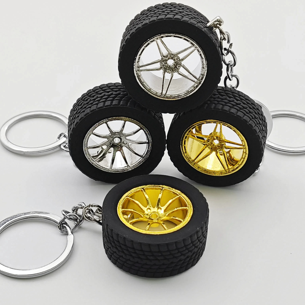 Auto Parts Mini Rims Keychain  - Women Fashion Hub ulasan dan harga