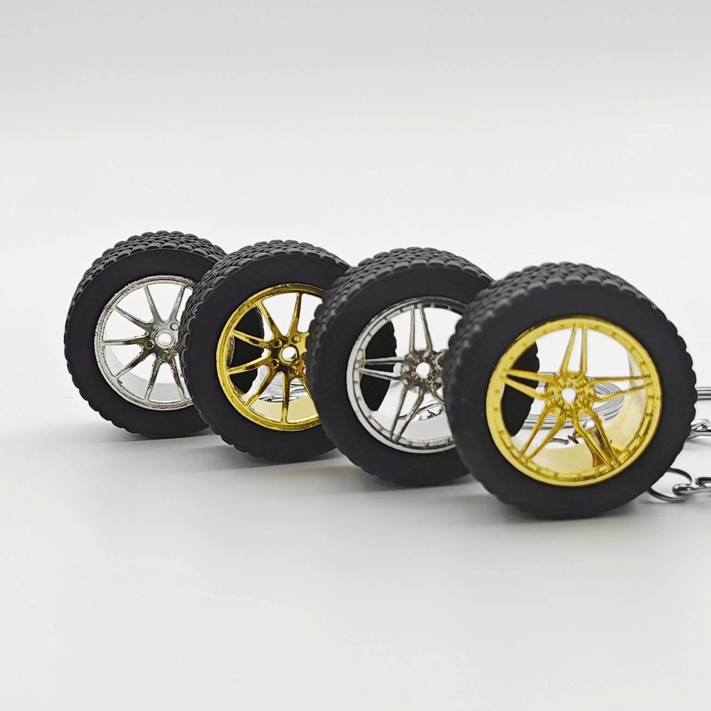 Auto Parts Mini Rims Keychain  - Women Fashion Hub ulasan dan harga