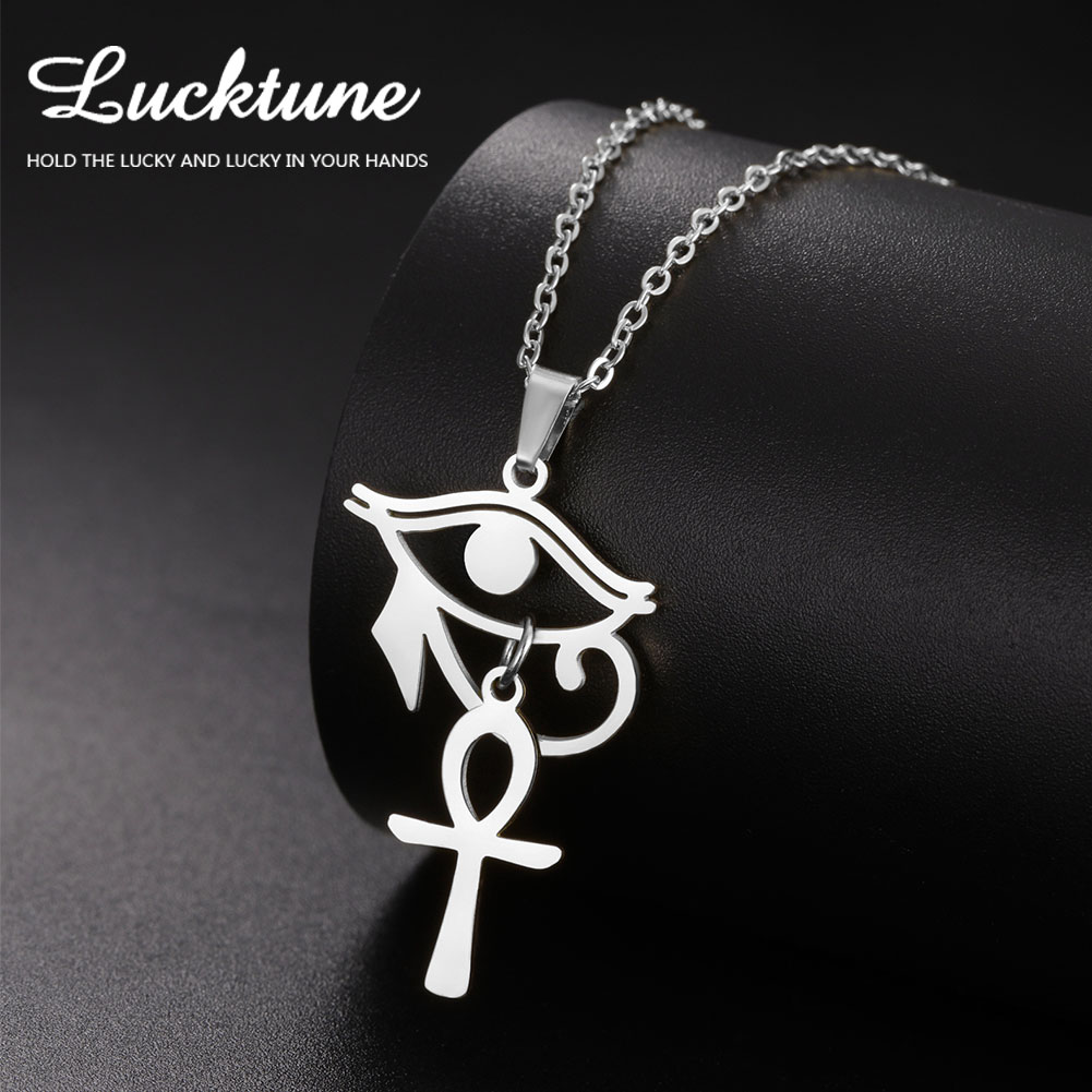 Lucktune Ankh Cross and Eye of - Women Fashion Egypt ulasan dan harga