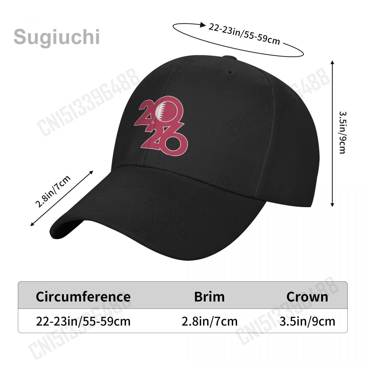 Qatar Flag With 2026 Baseball  - Women Fashion Qatar ulasan dan harga