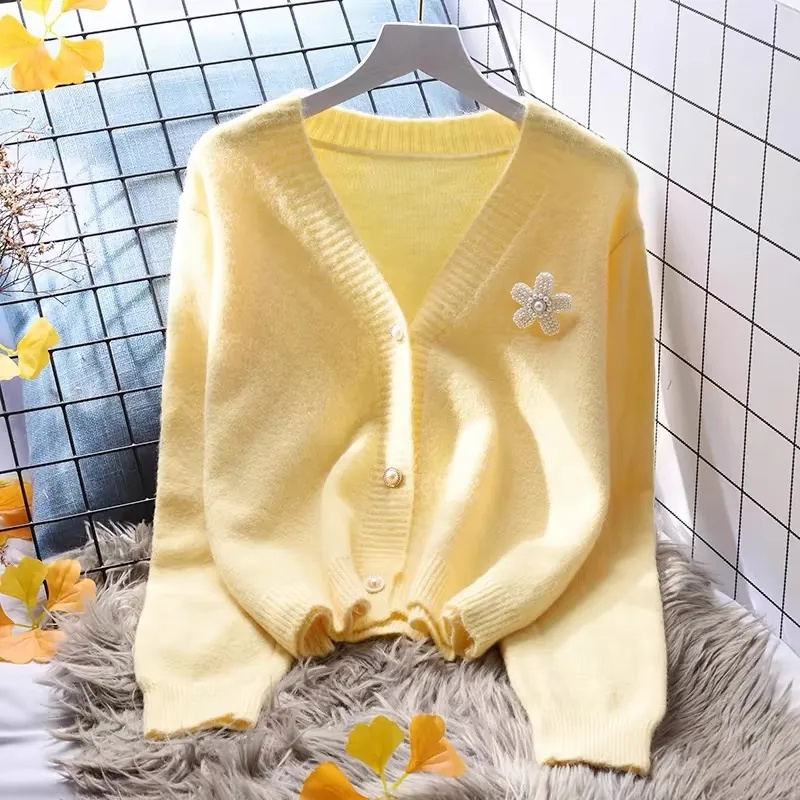 2025 100% Cotton Line Long Sle - Longline Cardigan Knit ulasan dan harga