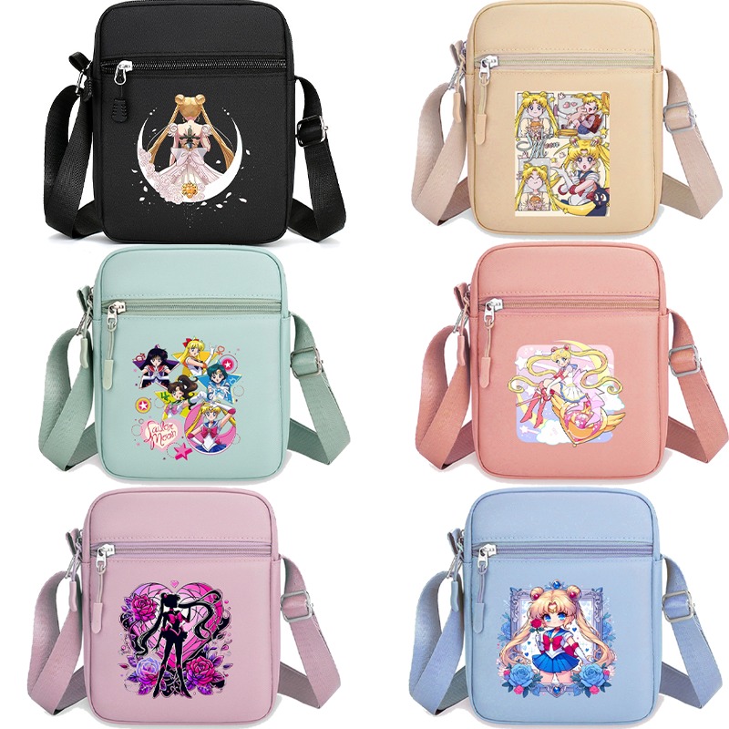 Sailor Moon Shoulder Bag Unise - Crossbody Bag Women ulasan dan harga