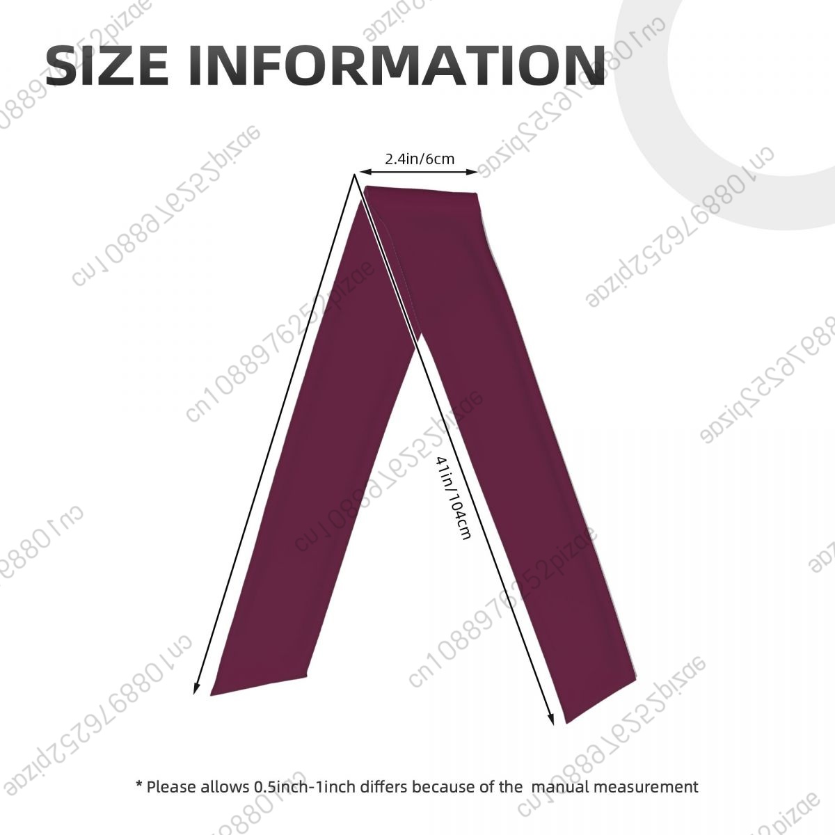 Qatar Tie Headband for Men Wom - Women Fashion Qatar ulasan dan harga