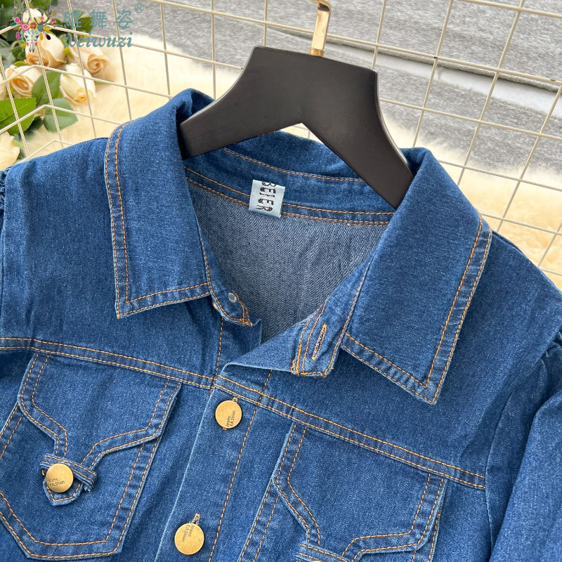 Elegant Women's Denim Dress So - Women Fashion Jeans ulasan dan harga