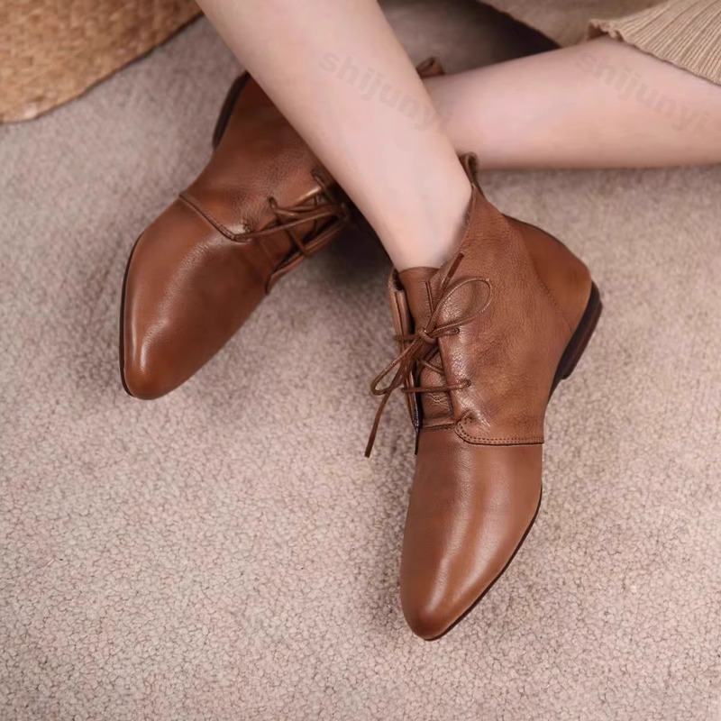 Women Short Boots 2025 Leather - Women'S Fashion Trends Autumn 2025 ulasan dan harga