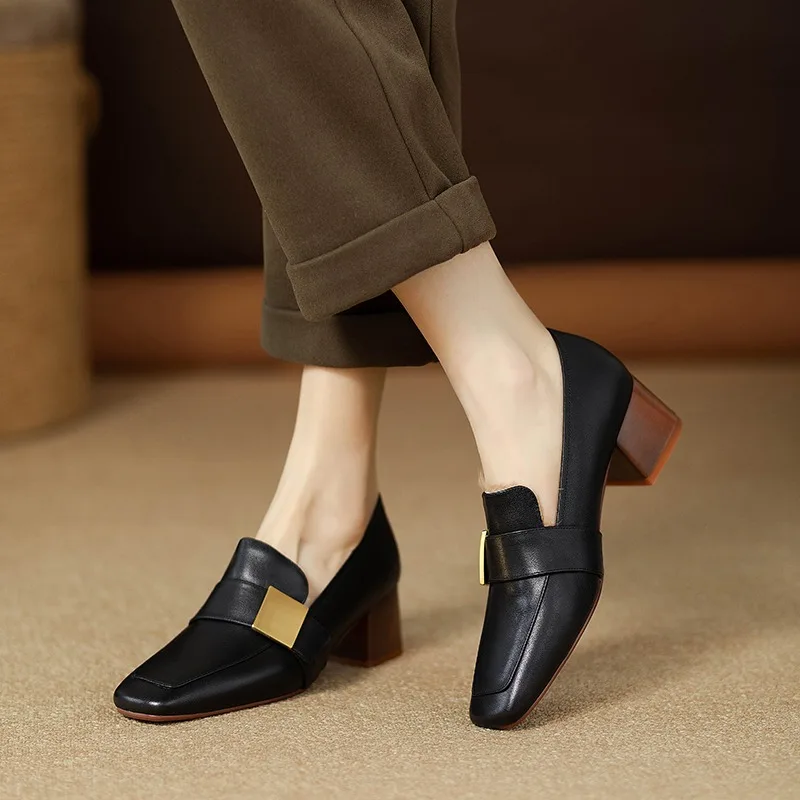 women Fashion Leather Pumps El - Women Fashion Jeans ulasan dan harga