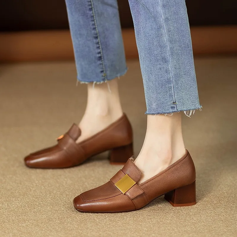 women Fashion Leather Pumps El - Women Fashion Jeans ulasan dan harga