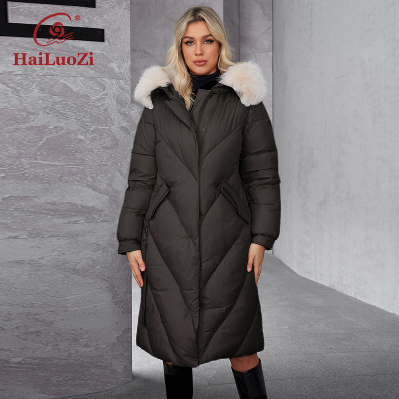 HaiLuoZi 2024 Women's Winter P - Women'S Fashion Parka ulasan dan harga
