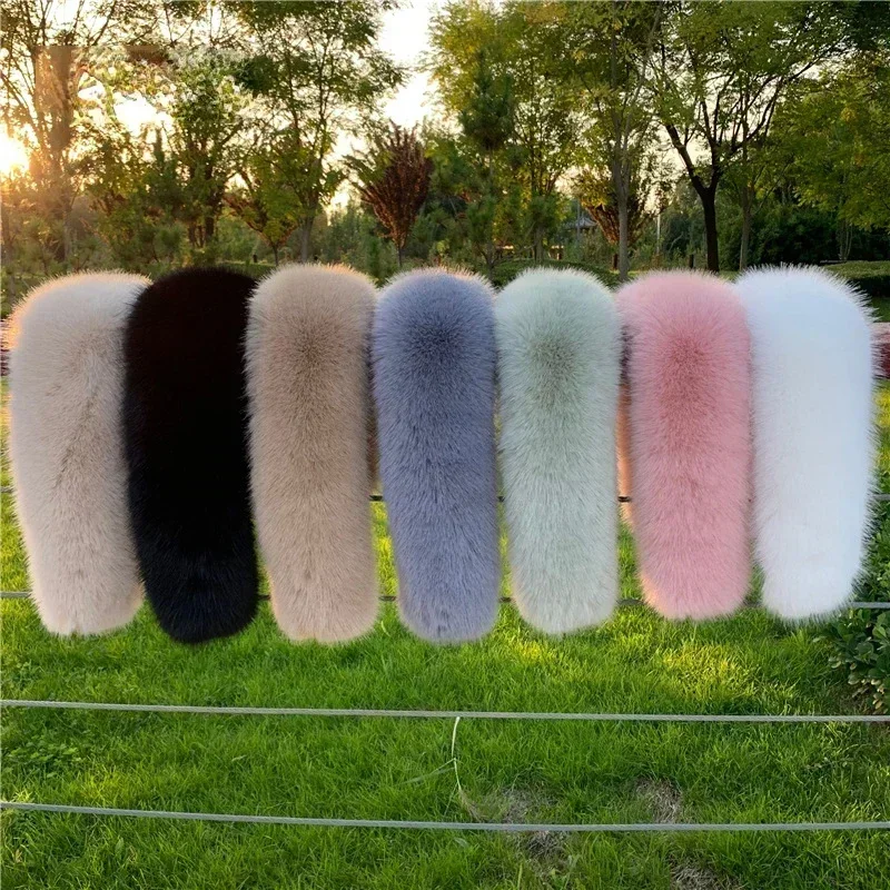 Women Faux Fox Fur Collar Shaw - Women'S Fashion Parka ulasan dan harga
