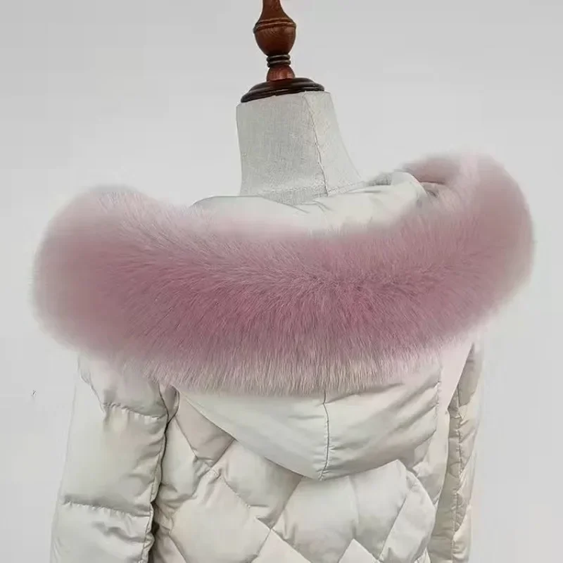 Women Faux Fox Fur Collar Shaw - Women'S Fashion Parka ulasan dan harga