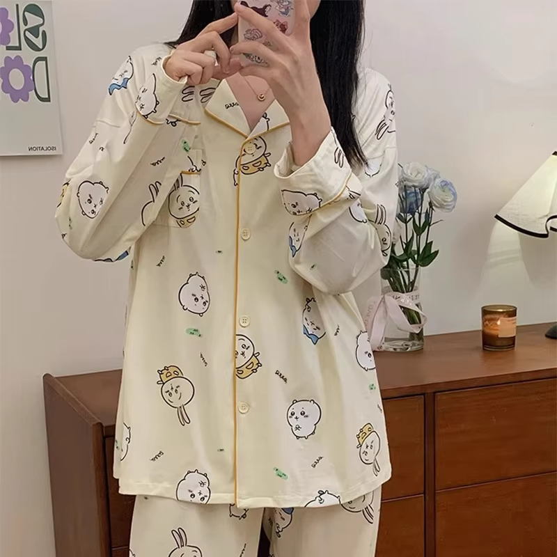 Kawaii Chiikawa Women's Sleepw - Women'S Fashion Pajamas ulasan dan harga