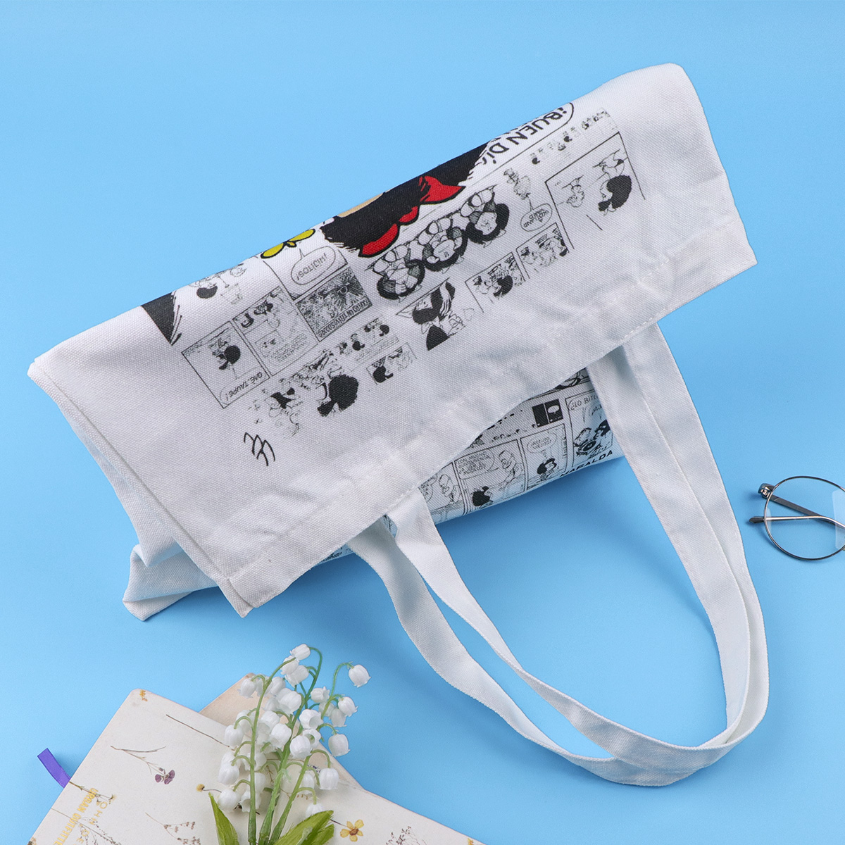 Fashion Canvas Tote Bag Women  - Canvas Tote Bag ulasan dan harga