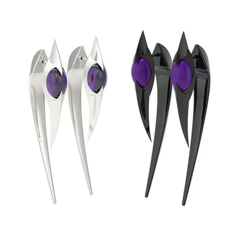 Edgy Punk Rock Spikes Studs Ea - Women'S Fashion Edgy ulasan dan harga