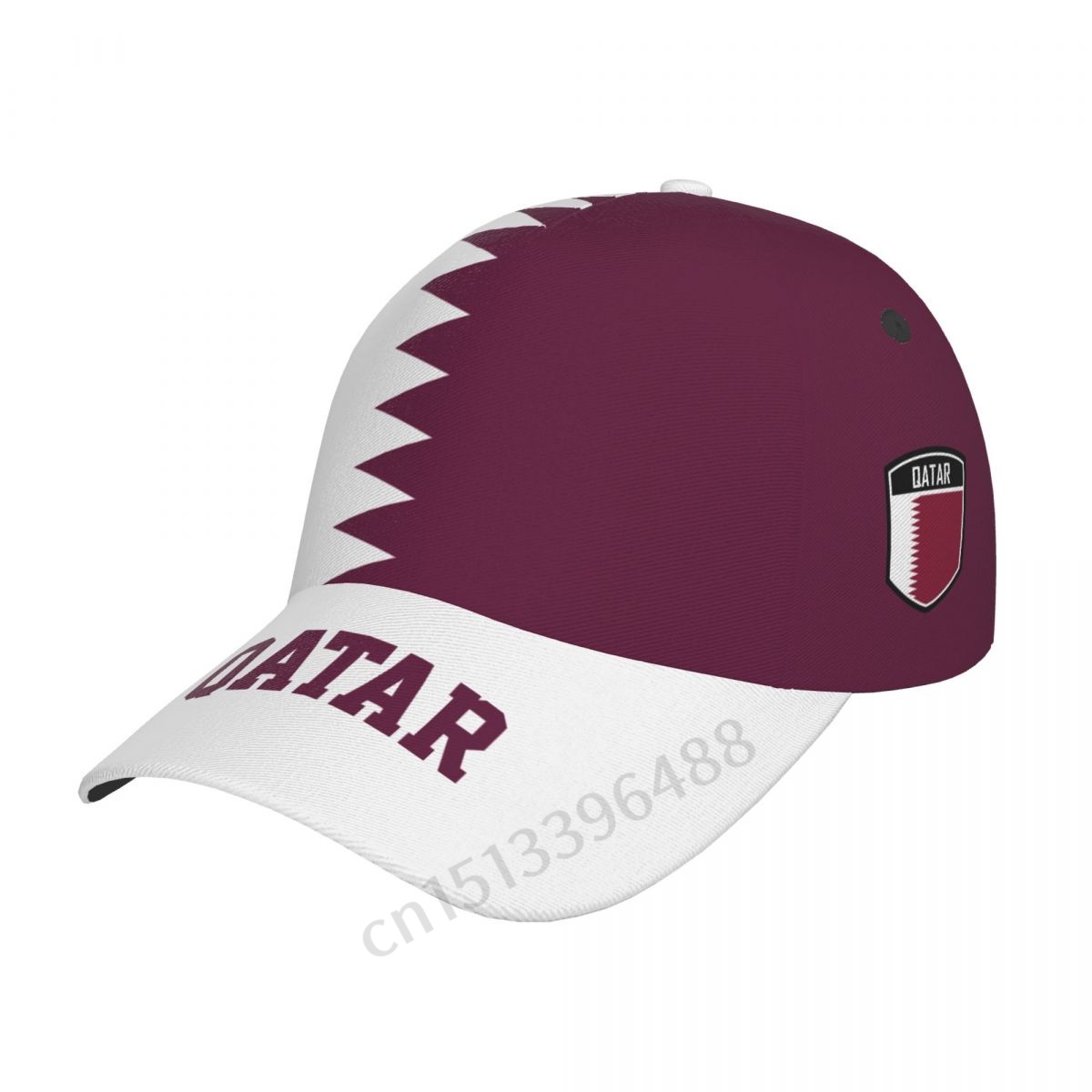 2025 Qatar Flag 3D Soccer Hats - Women Fashion Qatar ulasan dan harga