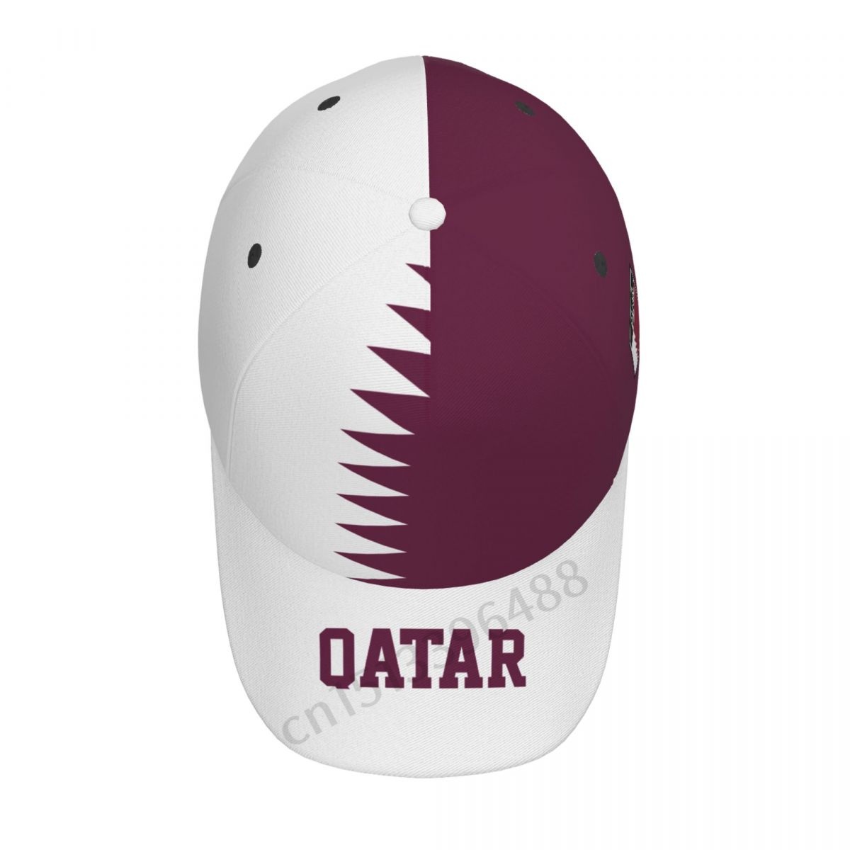 2025 Qatar Flag 3D Soccer Hats - Women Fashion Qatar ulasan dan harga