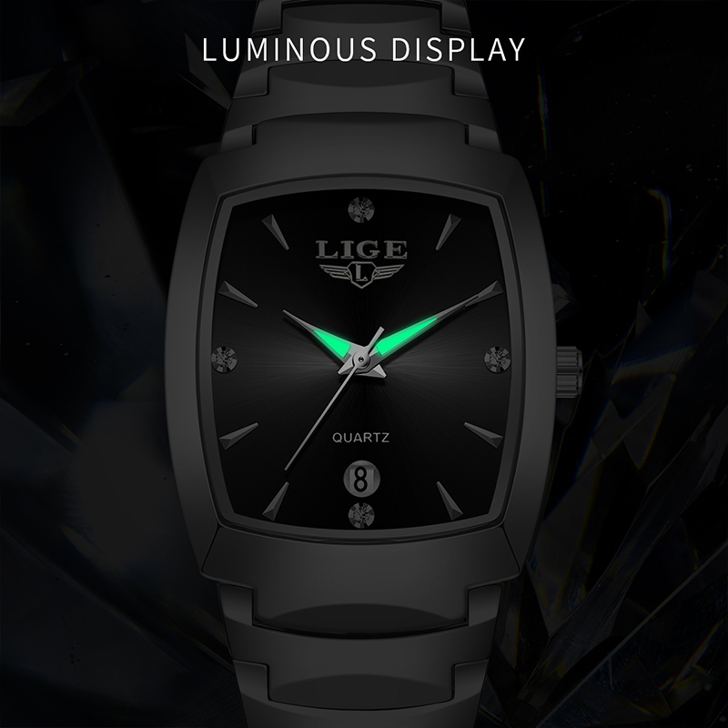 LIGE Watch women Business Luxu - Women Fashion Simple ulasan dan harga
