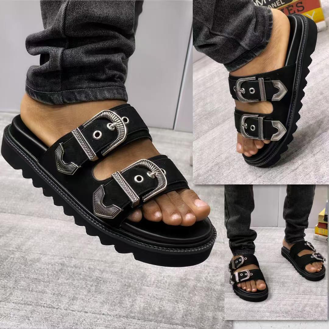 Rivet Studded Women Clogs Plat - Women'S Fashion Edgy ulasan dan harga