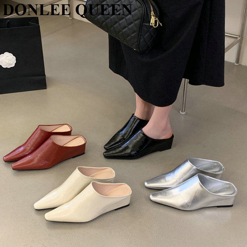 Women Fashion Close Toe Mule S - Women Queen Fashion ulasan dan harga