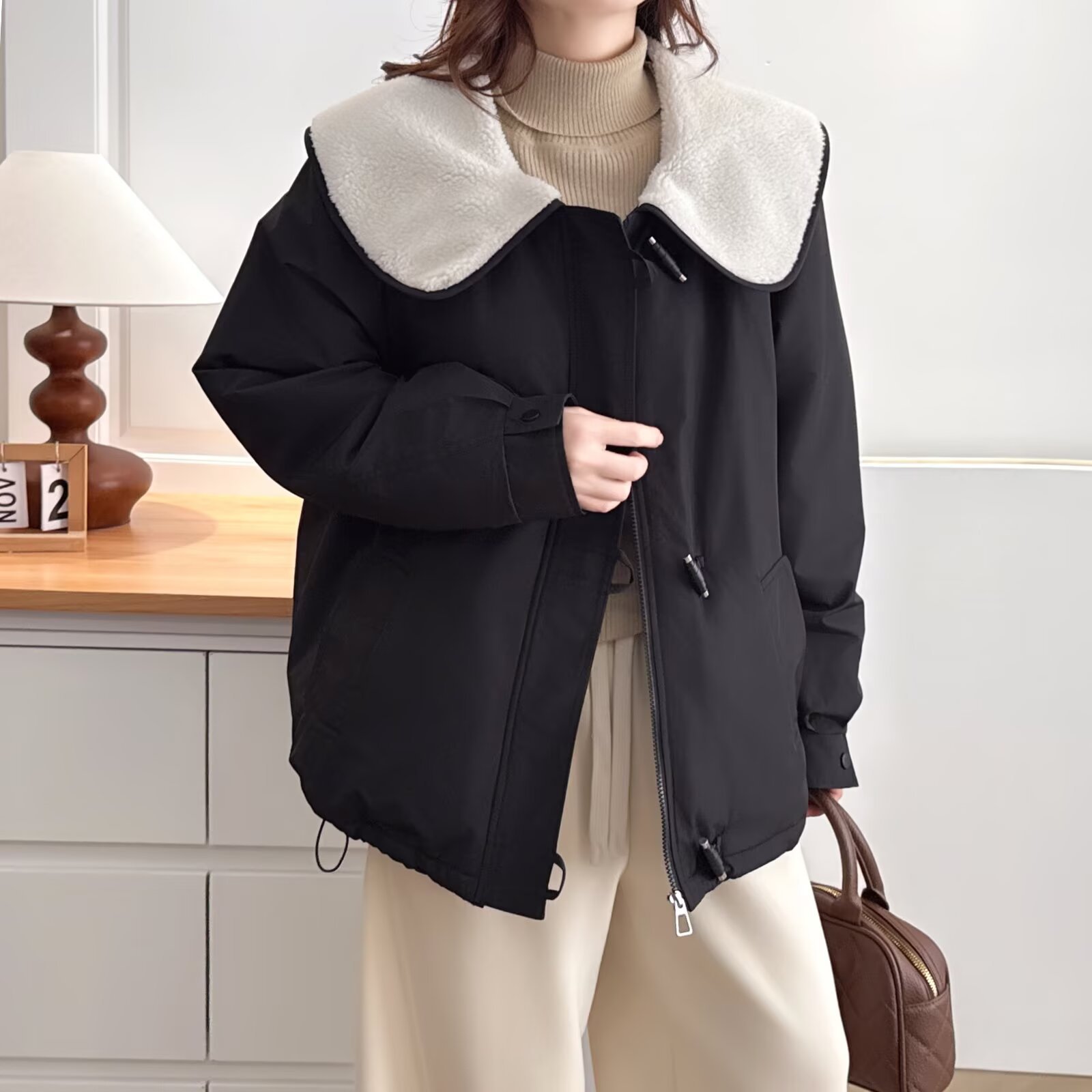 XXXXL Fashion Plus Size Women' - Women'S Fashion Parka ulasan dan harga